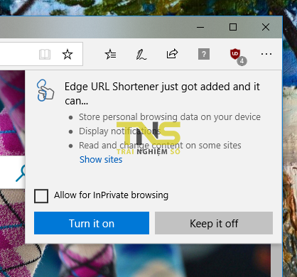 Rút gọn và quản lý link Bit.ly trên Microsoft Edge