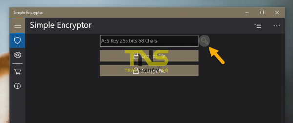 Simple Encryptor: Mã hóa file, văn bản trên Windows 10