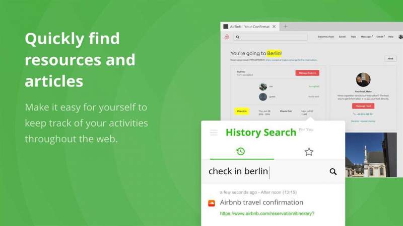 Tìm kiếm trang web đã mở trong chế độ duyệt web ẩn danh