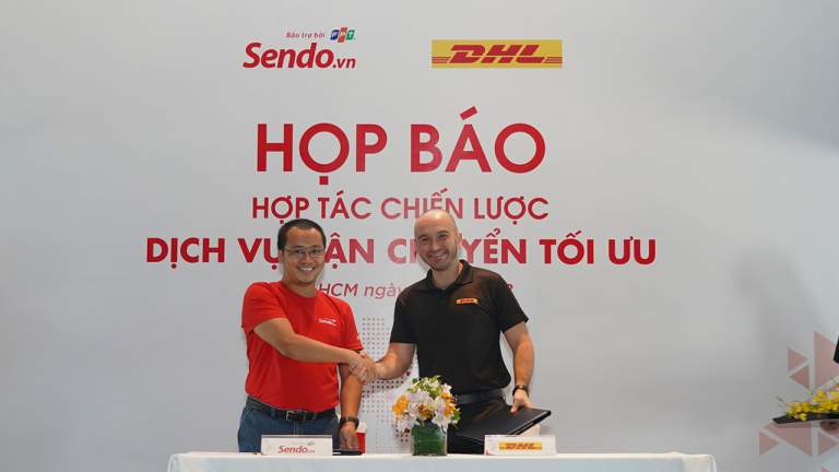 Thêm DHL hợp tác vận chuyển cho Sen đỏ