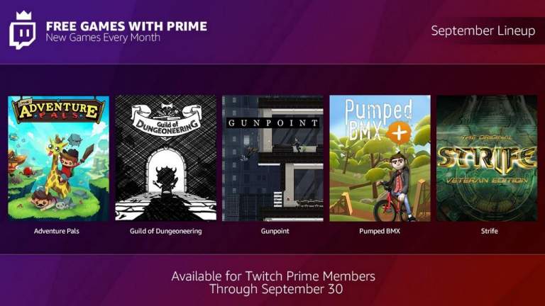 Free Games with Prime tháng 9/2018: The Adventure Pals, Pumped BMX + và…