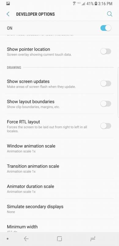 Cách bật Developer Options trên Samsung Galaxy Note 9