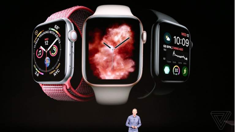 Watch Series 4 ra mắt, pin 18 tiếng, giá từ 399 USD