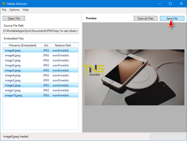 Cách trích xuất nhanh hình ảnh từ file Word, Excel, Powerpoint