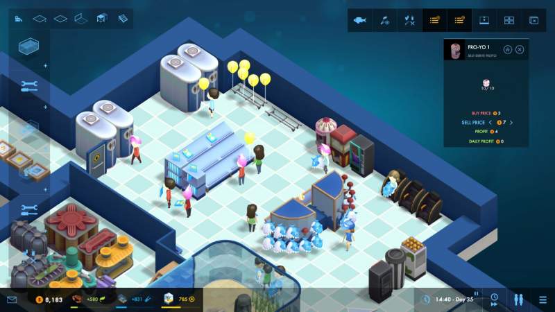 Megaquarium screenshot