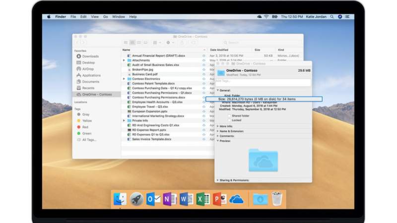 Người dùng OneDrive trên Mac nay đã có thể sử dụng tính năng Files On-Demand