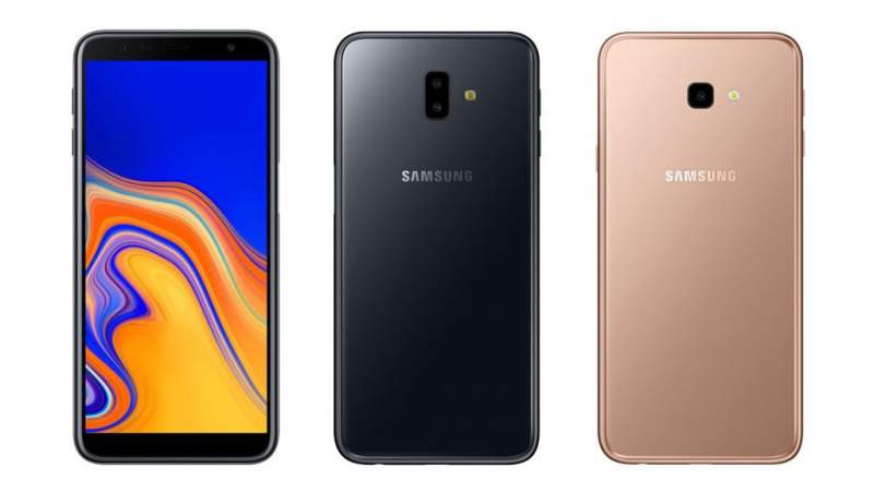 Galaxy J4+ và J6+ ra mắt với cảm biến vân tay ở cạnh bên