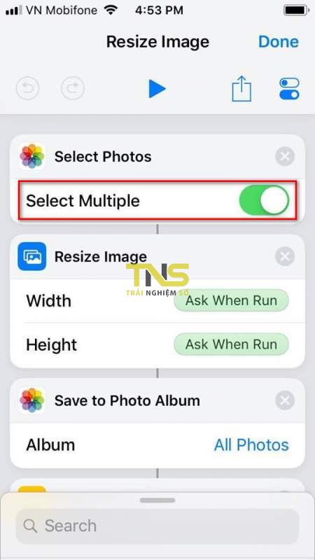 Cách thay đổi kích thước hàng loạt ảnh iPhone bằng Siri Shortcuts