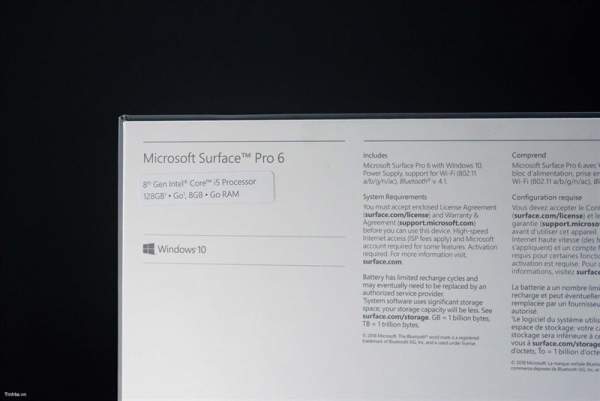 Surface Pro 6 lộ giá bán khởi điểm 799 USD