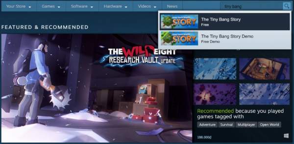 The Tiny Bang Story free Steam
