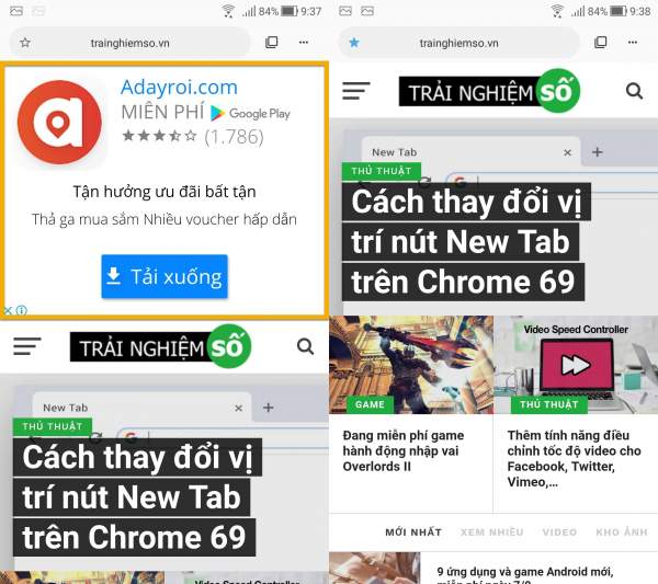 Trải nghiệm trình duyệt Monument Browser trên Android