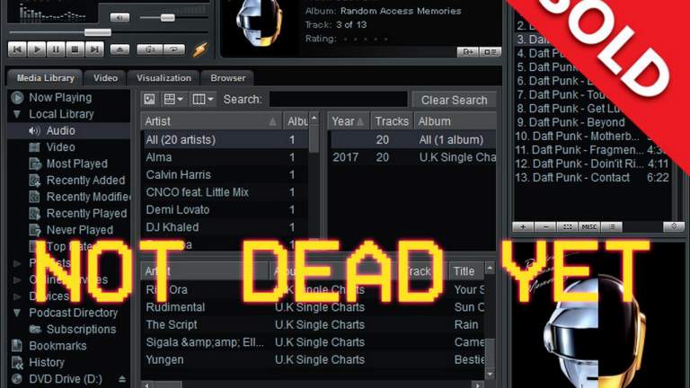 Ứng dụng nghe nhạc phổ biến Winamp đã trở lại