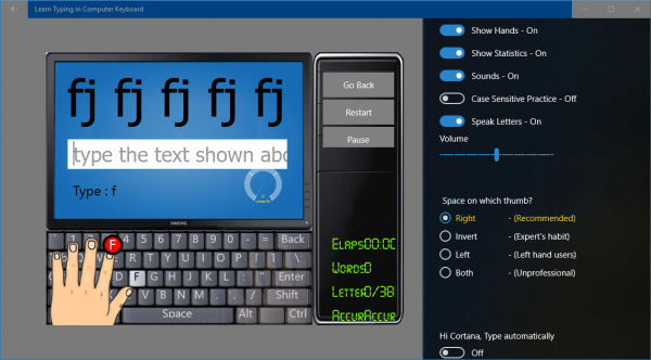 Tổng hợp ứng dụng UWP giúp luyện đánh máy nhanh trên Windows 10