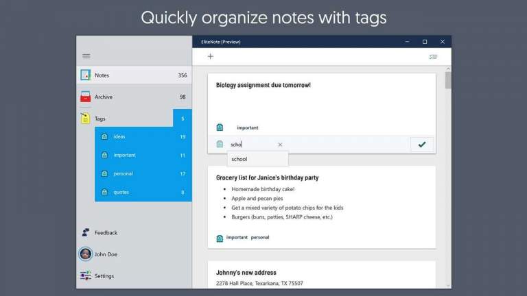 EliteNote: Ứng dụng soạn thảo, đồng bộ lên Google Drive trị giá 2,99$ đang miễn phí