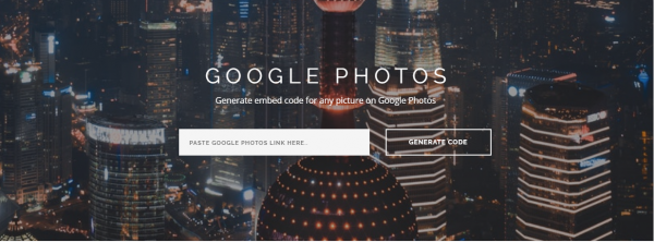Cách lấy mã nhúng hình ảnh trên Google Photos