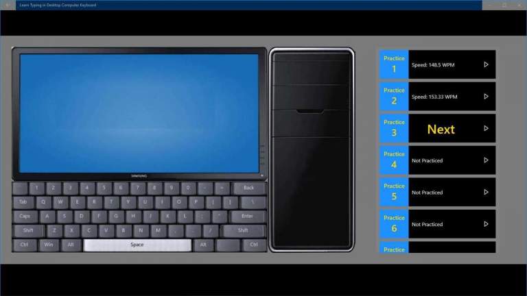 Tổng hợp ứng dụng UWP giúp luyện đánh máy nhanh trên Windows 10
