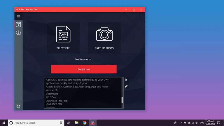 OCR Text Detection Tool: Trích xuất văn bản tiếng Việt trong ảnh cực tốt cho Windows 10