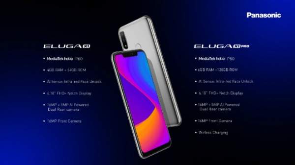 Hai smartphone Panasonic giống iPhone Xs vừa trình làng, giá từ 7,3 triệu đồng