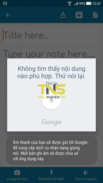 SmartyNote Notepad: Soạn ghi chú trên Android bằng giọng nói, trích xuất văn bản