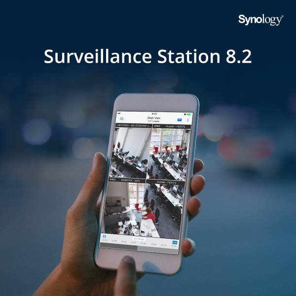 Synology ra mắt Surveillance Station 8.2 hỗ trợ giám sát trên điện thoại
