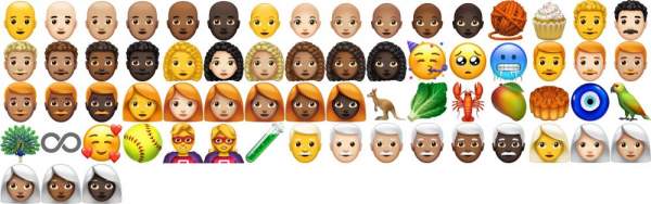 New Emoji iOS 12.1
