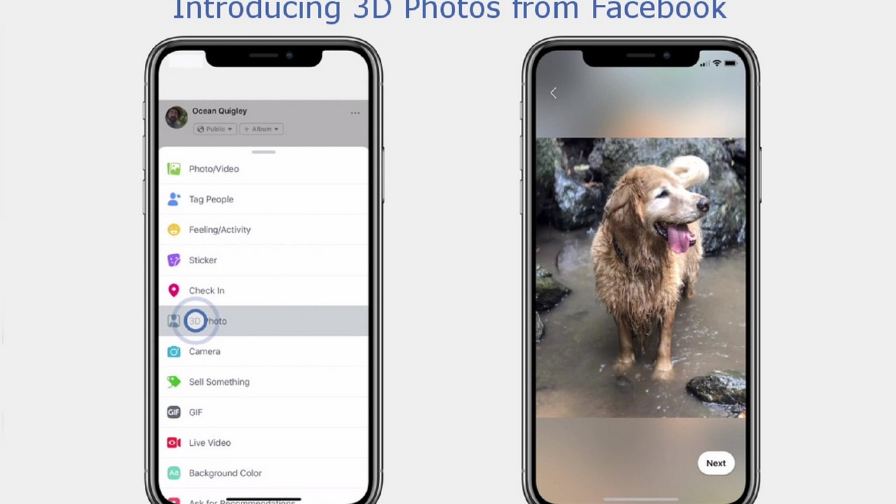 Cách tạo và đăng hình ảnh 3D lên Facebook bằng iPhone