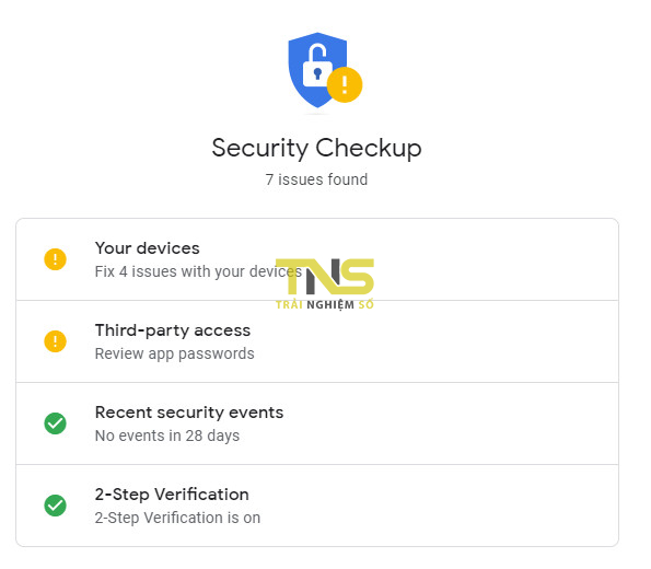 Cách kiểm tra mức độ bảo mật tài khoản Google của bạn