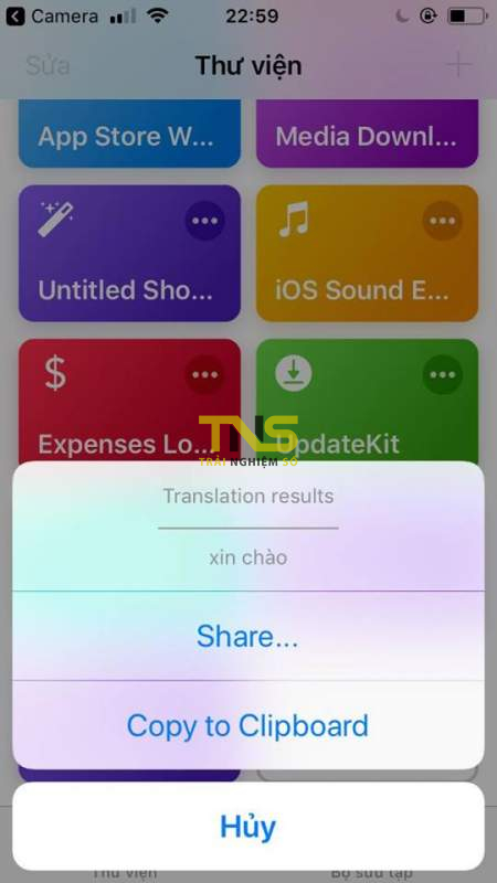 Cách dịch Anh - Việt bằng Siri Shortcuts