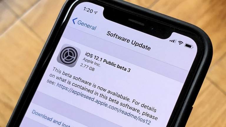 Cách cập nhật lên iOS 12.1 beta 3