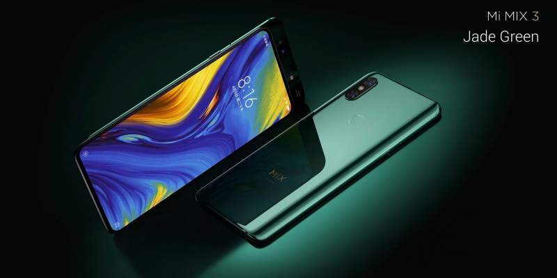 Mi MIX 3 được giới thiệu với RAM 10GB, 4 camera