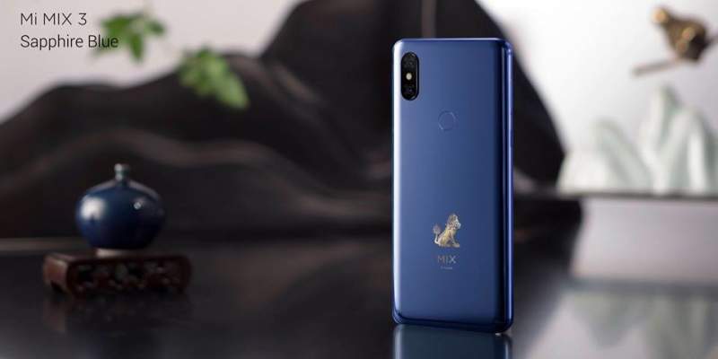 Mi MIX 3 được giới thiệu với RAM 10GB, 4 camera