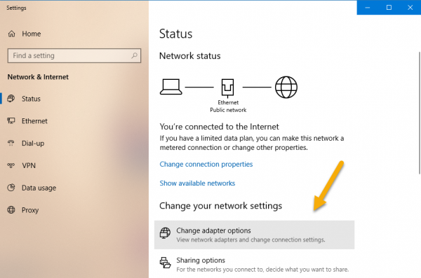 Khắc phục lỗi mất kết nối internet trên ứng dụng UWP