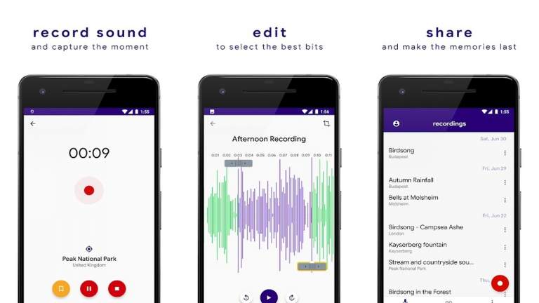 Aroundsound Audio Recorder: Ghi âm vô tận, quản lý bất cứ đâu