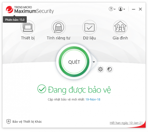 Trend Micro Security 15 ra mắt, giá từ 200.000 đồng