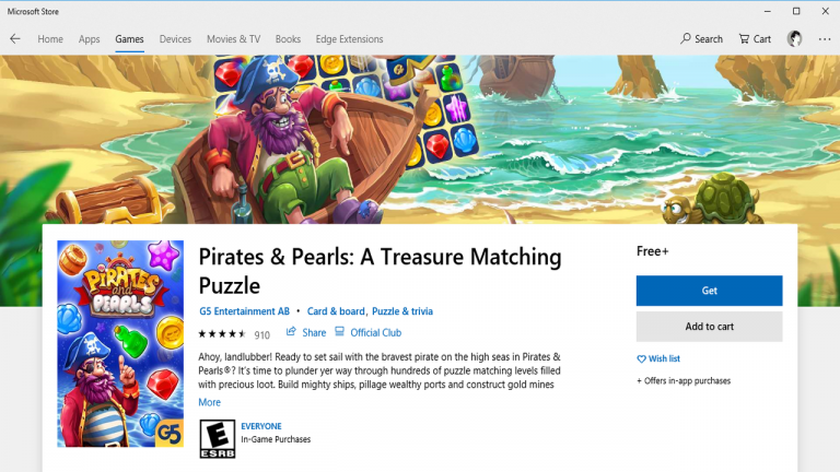 Microsoft Store đã cho phép lưu ứng dụng UWP yêu thích