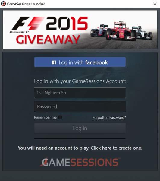 F1 2015 free GameSessions