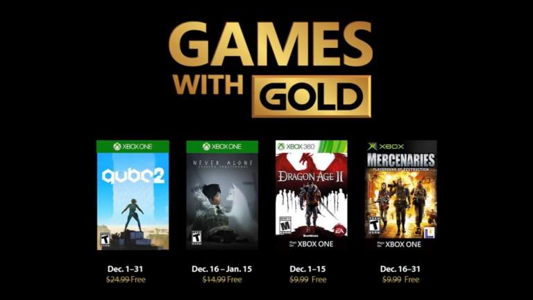 Games with Gold tháng 12/2018: Q.U.B.E. 2, Never Alone và…