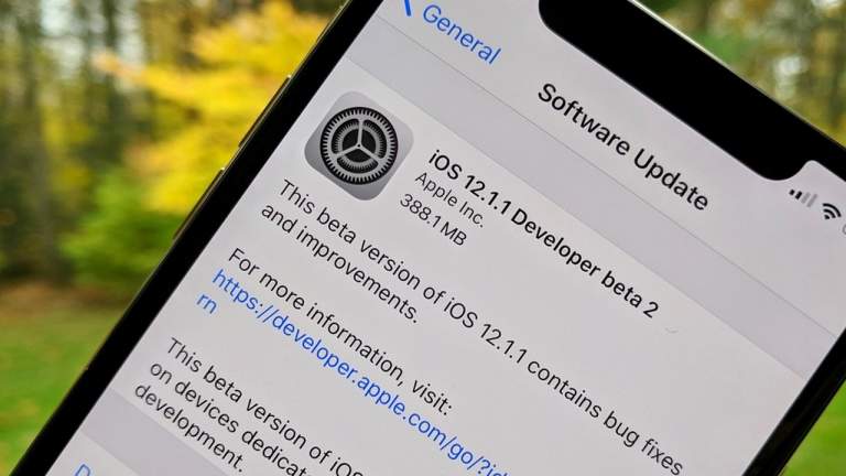 Đã có iOS 12.1.1 beta 2, mời bạn cập nhật