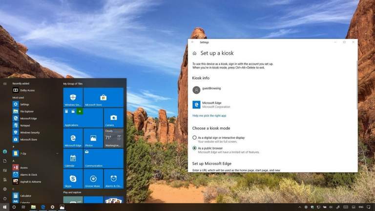 Cách kích hoạt Kiosk Mode trên Windows 10