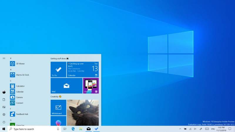 Microsoft giới thiệu giao diện theme light mới dành cho Windows 10