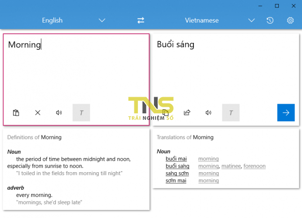 Lingua Translate: Ứng dụng dịch thuật 4,99$ đang miễn phí trên Windows 10