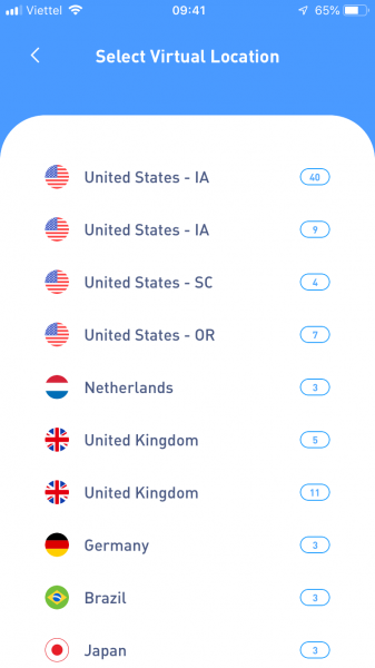 NessVPN: Ứng dụng VPN mới cho iOS