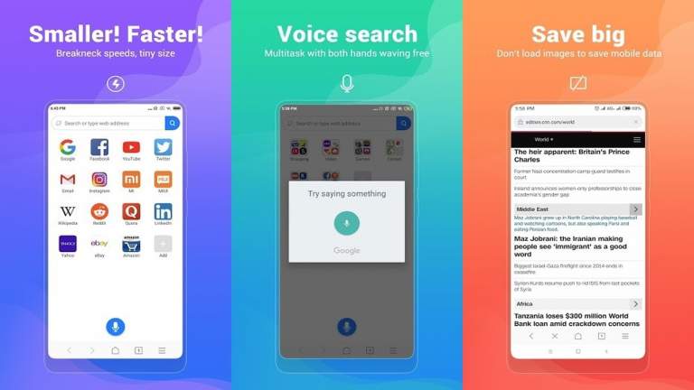 Trải nghiệm trình duyệt Mint Browser của Xiaomi