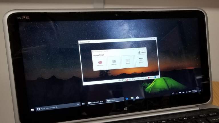 Quay màn hình desktop, webcam và trích xuất ra ảnh động, video, PSD,…