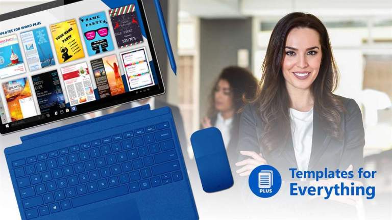 Tải miễn phí biểu mẫu (Templates) cho MS Word trên Windows 10