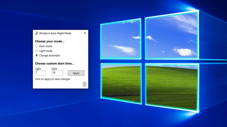 Thay đổi chế độ Dark Theme, Light Theme tự động trên Windows 10