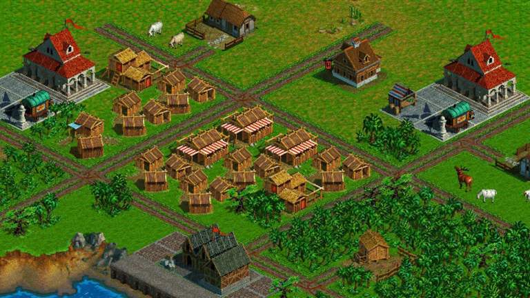 Đang miễn phí game chiến thuật và xây thành phố Anno 1602 kinh điển