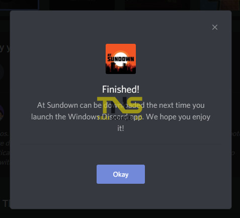 Đang miễn phí tựa game At Sundown trên Discord