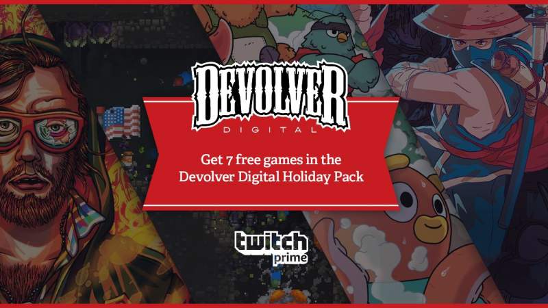Free Games with Prime: Devolver Digital Holiday Pack