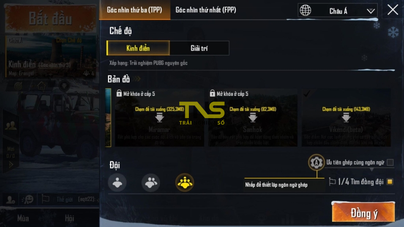 PUBG Mobile đã mở map tuyết Vikendi, dung lượng khoảng 140MB